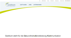 Desktop Screenshot of gedikom.de